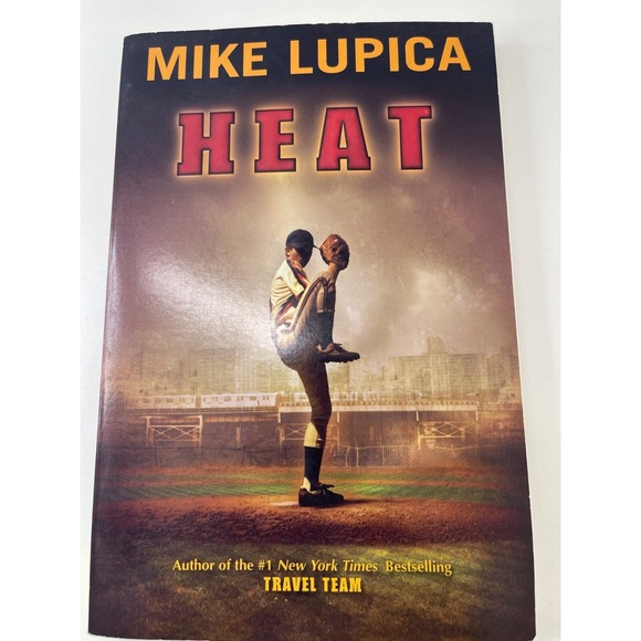 Mike Lupicas "Heat" Paperback Book pre owned - Picture 1 of 6